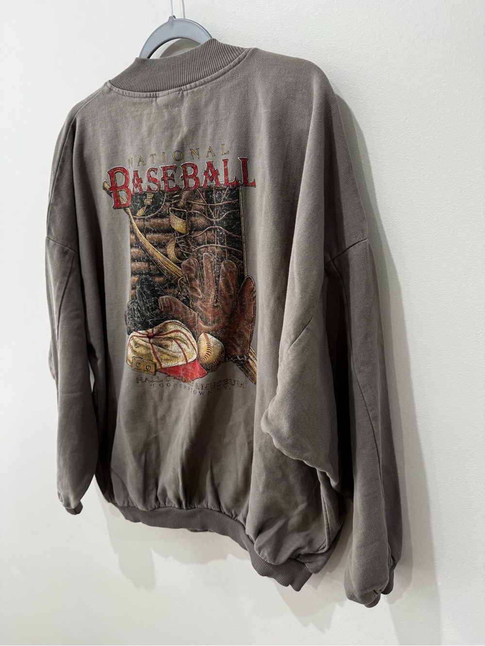 Vtg Baseball Hall of Fame Jacket Size Large Cooperstown NY Sportswear MLB - Picture 6 of 7